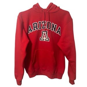 Champion University of Arizona Red Sweatshirt Hoodie  - size Small